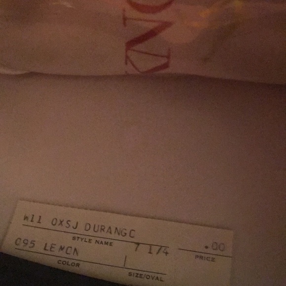 Lemon color Durango cow girl hat - Picture 6 of 7